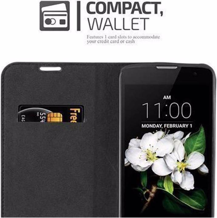 Produktbild Cadorabo Book Invisible Magnet Cover (LG K7)