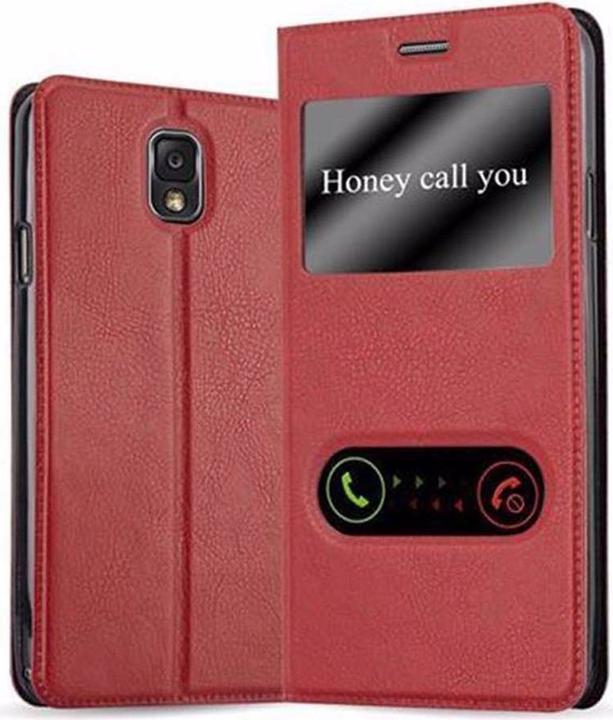 Produktbild Cadorabo Book mit View Doppelfenster Cover (Samsung Galaxy Note 3)