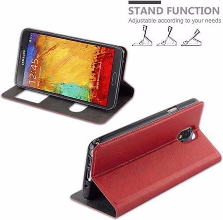 Produktbild Cadorabo Book mit View Doppelfenster Cover (Samsung Galaxy Note 3)