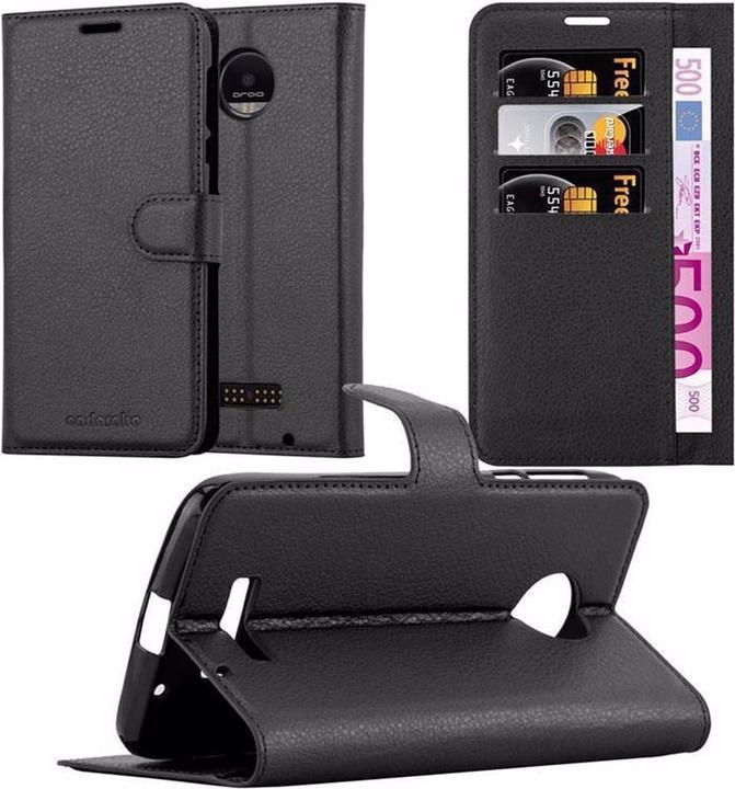Produktbild Cadorabo Book mit Standfunktion Cover (Motorola Moto Z Force)