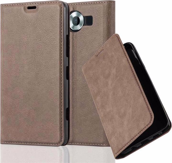 Actual product image Cadorabo Book Invisible Magnet Cover (Microsoft Lumia 950)