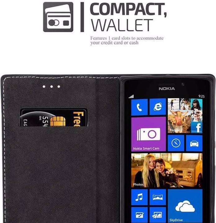Productafbeelding Cadorabo Boek X Portemonnee Hoesje (Nokia Lumia 925)