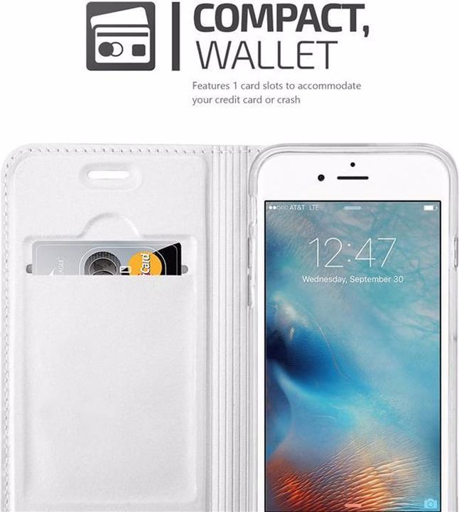 Produktbild Cadorabo Book Classy Style Cover (Apple iPhone 6, Apple iPhone 6s)