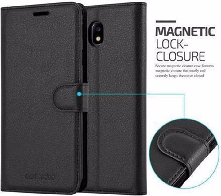 Actual product image Cadorabo Book with stand function cover (Samsung Galaxy J5 (2017))