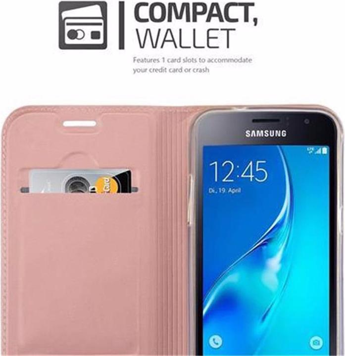 Produktbild Cadorabo Book Classy Style Cover (Samsung Galaxy J1 (2016))