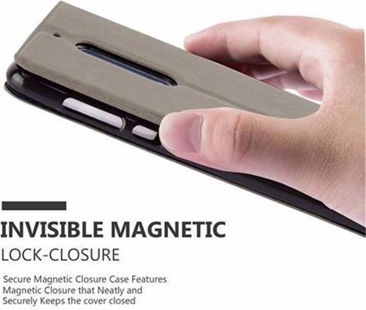 Actual product image Cadorabo Book with View double window cover (OnePlus 5)