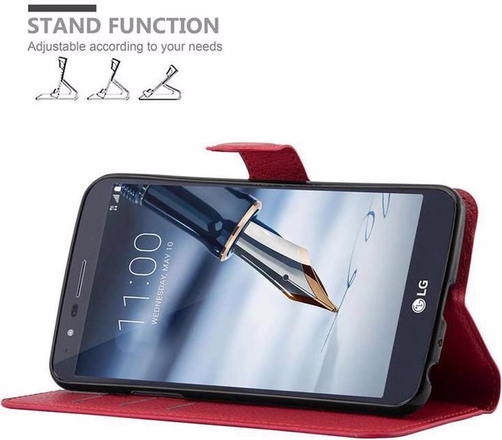 Actual product image Cadorabo Book with stand function cover (LG Stylus 3)