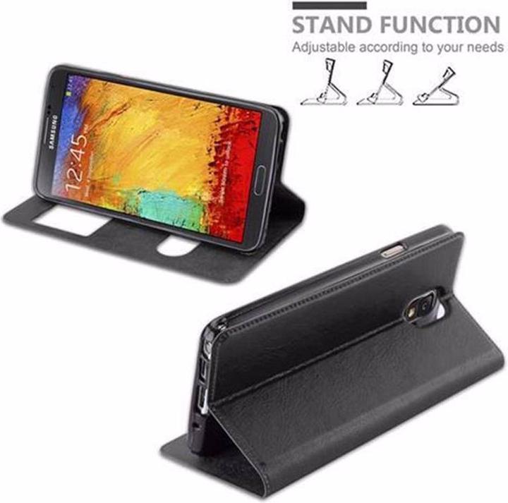 Productafbeelding Cadorabo Boek met Uitzicht Dubbele Raambedekking (Samsung Galaxy Note 3)