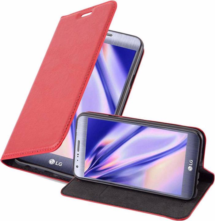 Actual product image Cadorabo Book Invisible Magnet Cover (LG X Cam)