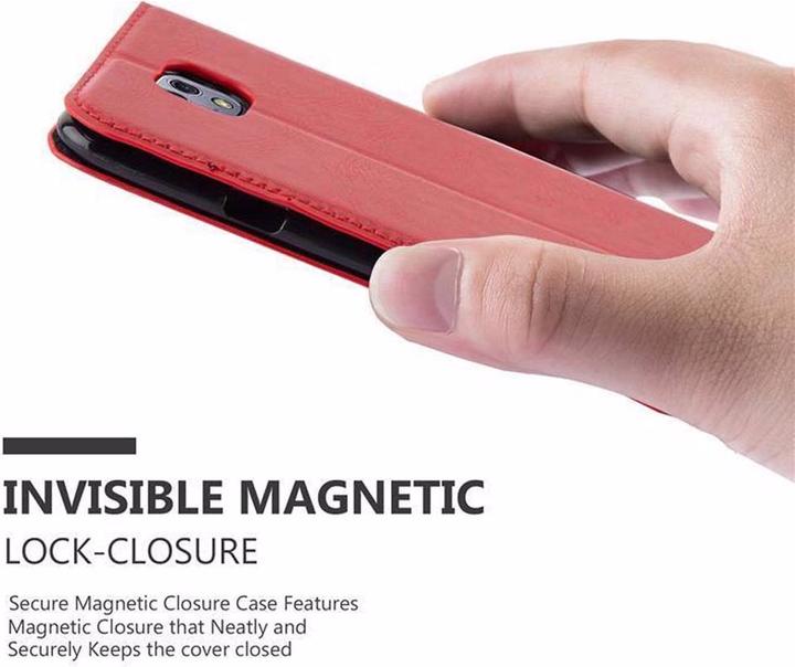Actual product image Cadorabo Book Invisible Magnet Cover (LG X Cam)