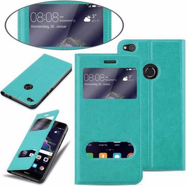 Produktbild Cadorabo Book mit View Doppelfenster Cover (Huawei P8 Lite (2017))