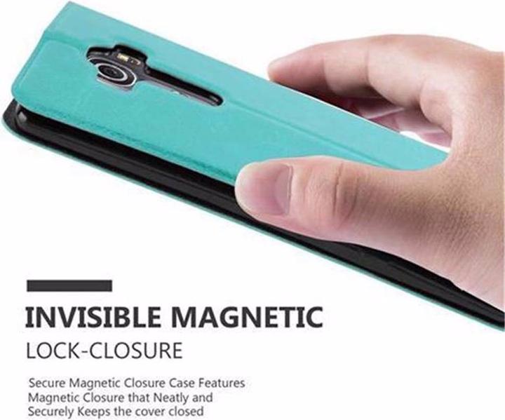Actual product image Cadorabo Book with View double window cover (Motorola Moto G4 Plus, Motorola Moto G4)