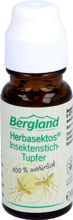 Actual product image Bergland Herbasektos Insect Bite Swabs, 10 ml solution (10 ml)