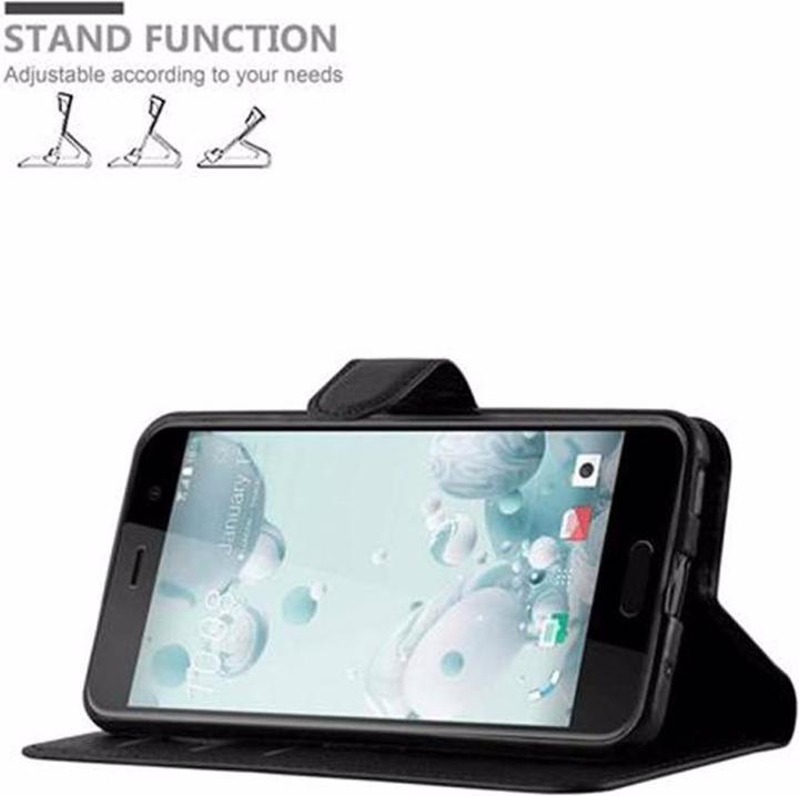 Produktbild Cadorabo Book mit Standfunktion Cover (HTC U Play)
