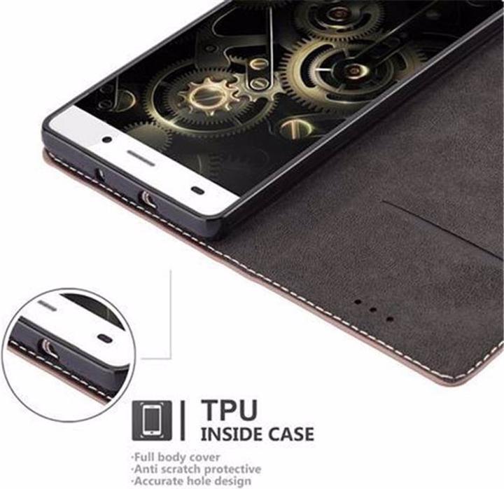 Produktbild Cadorabo Book X-Wallet Cover (Huawei P8 Lite)