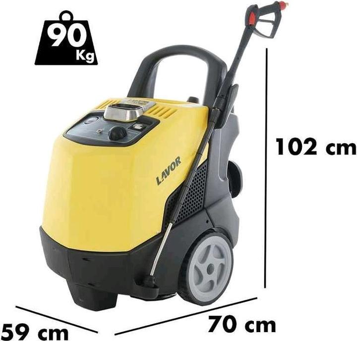Immagine prodotto Lavor Texas R 1211 GL Idropulitrice professionale ad acqua calda (Corrente elettrica)
