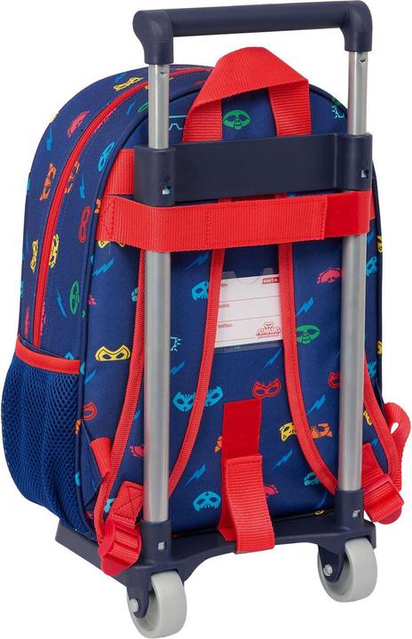 Image du produit PJ Masks Sac à dos scolaire à roulettes Ready Bleu marine 26 x 34 x 11 cm