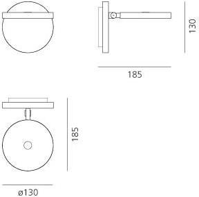 Immagine prodotto Artemide Demetra Faretto Parete (780 lm)