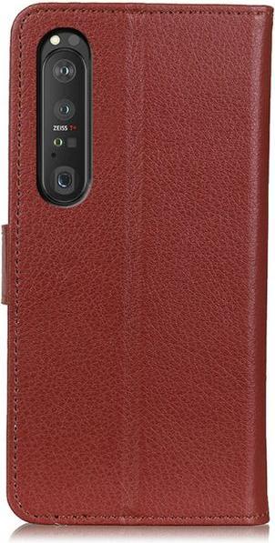 Productafbeelding MU Classic Litchi Leren Boekomslag Serie (Sony Xperia 1 III)