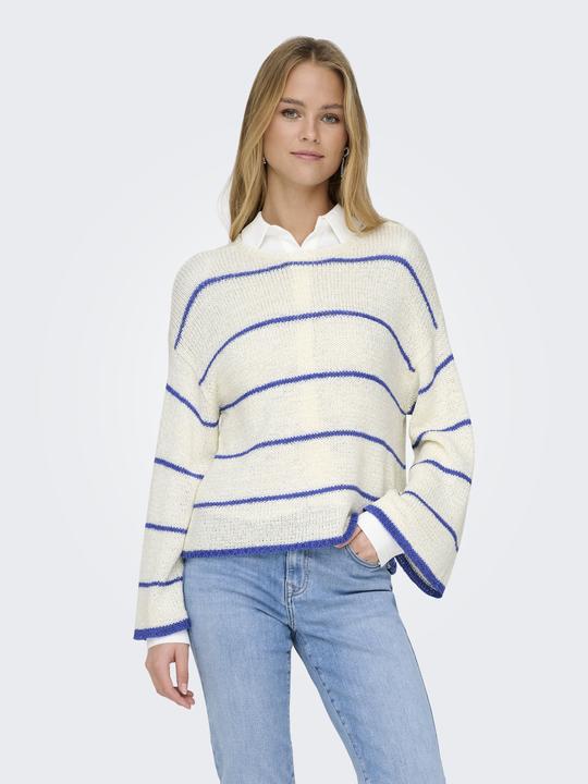 Produktbild Only ONLGEENA 7/8 STRIPE O-NECK KNT (XS)