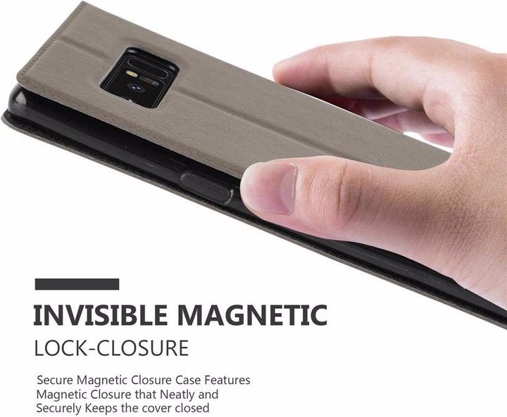 Actual product image Cadorabo Book with View double window cover (Samsung Galaxy Note 8)