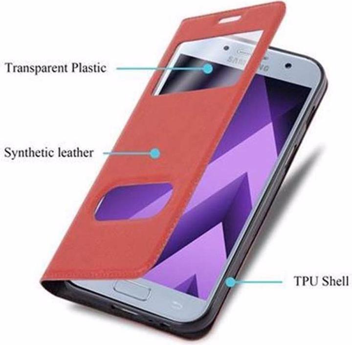 Productafbeelding Cadorabo Boek met Uitzicht Dubbele Raambedekking (Samsung Galaxy A5 (2017))