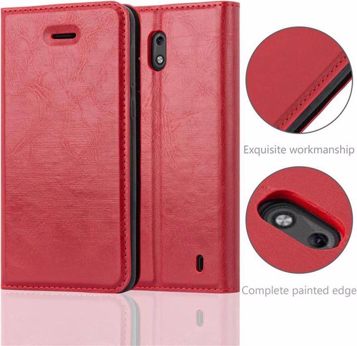 Actual product image Cadorabo Book Invisible Magnet Cover (Nokia 2)