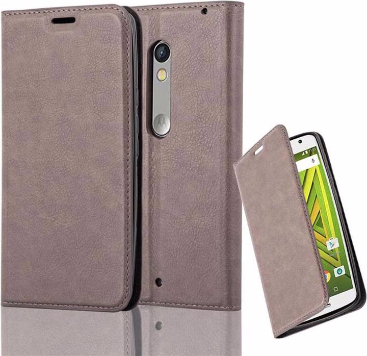 Produktbild Cadorabo Book Invisible Magnet Cover (Motorola Moto X Play)