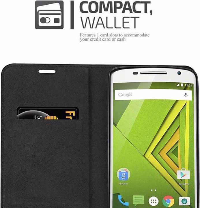 Produktbild Cadorabo Book Invisible Magnet Cover (Motorola Moto X Play)