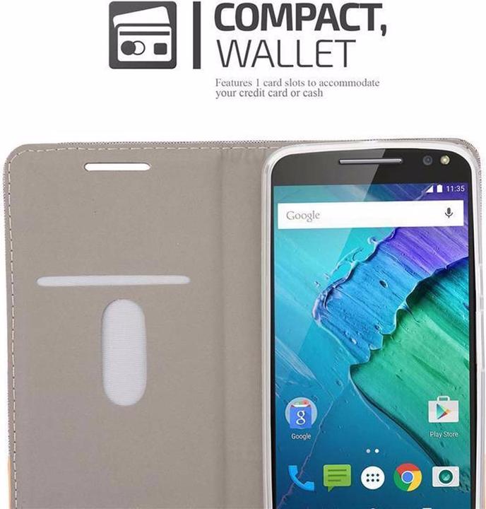 Actual product image Cadorabo Jeans Optik (Motorola Moto X Style)