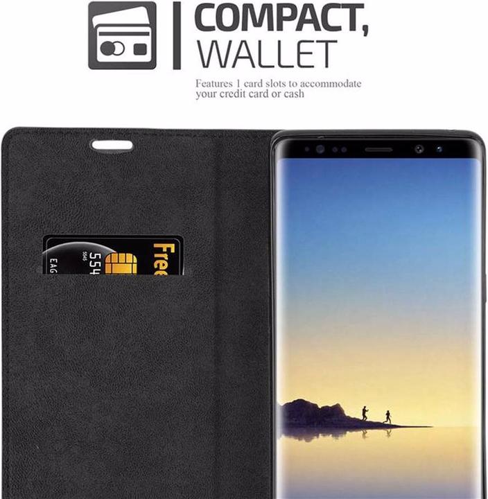 Productafbeelding Cadorabo Boek Onzichtbare Magneethoes (Samsung Galaxy Note 8)