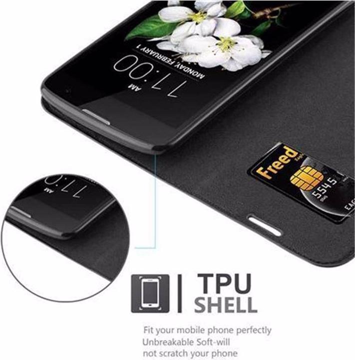 Produktbild Cadorabo Book Invisible Magnet Cover (LG K7)