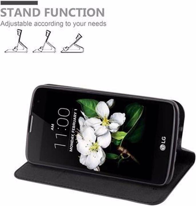 Produktbild Cadorabo Book Invisible Magnet Cover (LG K7)