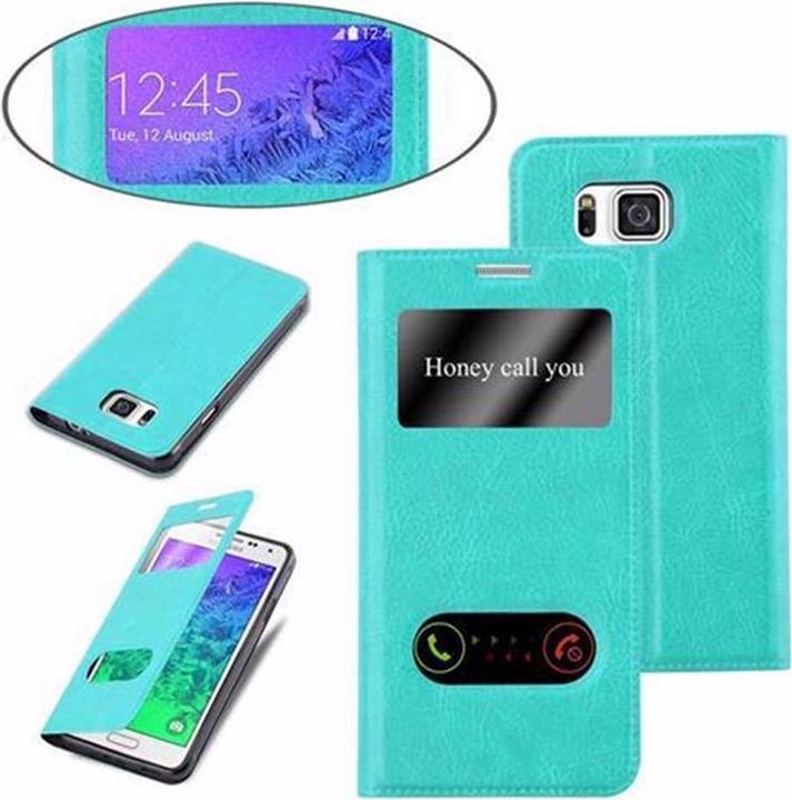 Productafbeelding Cadorabo Boek met Uitzicht Dubbele Raambedekking (Samsung Galaxy Alpha)