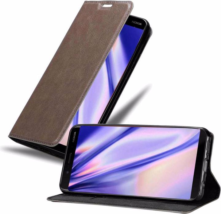 Immagine prodotto Cadorabo Copertina magnetica invisibile del libro (Nokia 8 Scirocco)