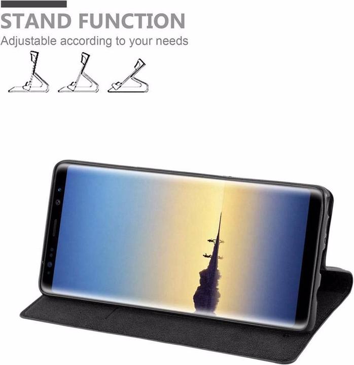 Productafbeelding Cadorabo Boek Onzichtbare Magneethoes (Samsung Galaxy Note 8)
