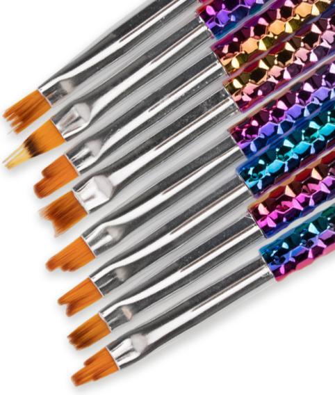 Produktbild Nagellack24 Profi Gel Pinsel 8er Set