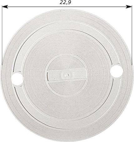 Image du produit Pool's Couvercle de skimmer rond, diam 229cm