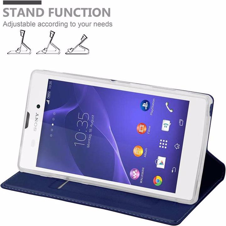 Produktbild Cadorabo Book Classy Style Cover (Sony Xperia T3)