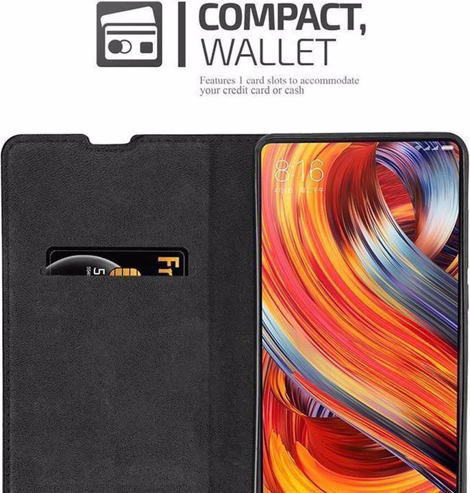 Actual product image Cadorabo Book Invisible Magnet Cover (Mi Mix 2)