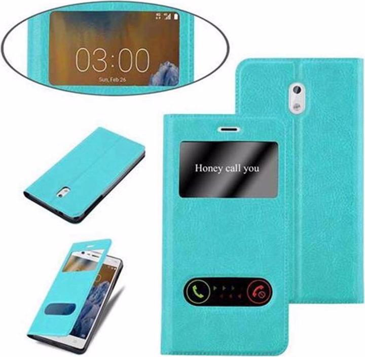 Produktbild Cadorabo Book mit View Doppelfenster Cover (OnePlus 3)