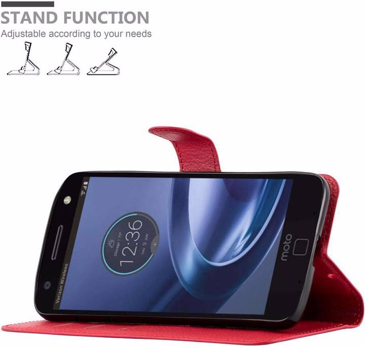 Productafbeelding Cadorabo Boek met kaft met standfunctie (Motorola Moto Z Force)