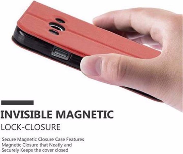 Actual product image Cadorabo Book with View double window cover (Samsung Galaxy Xcover 3)