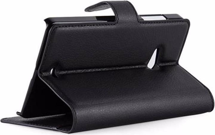 Actual product image Cadorabo Book with stand function cover (Microsoft Lumia 540)