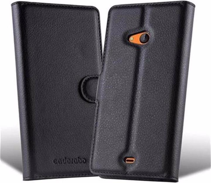 Actual product image Cadorabo Book with stand function cover (Microsoft Lumia 540)