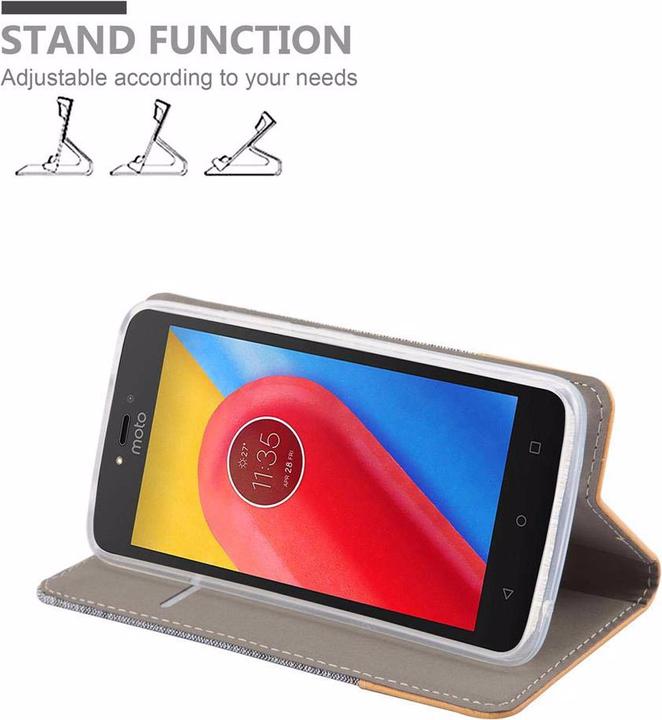 Produktbild Cadorabo Jeans Optik (Motorola Moto C Plus)