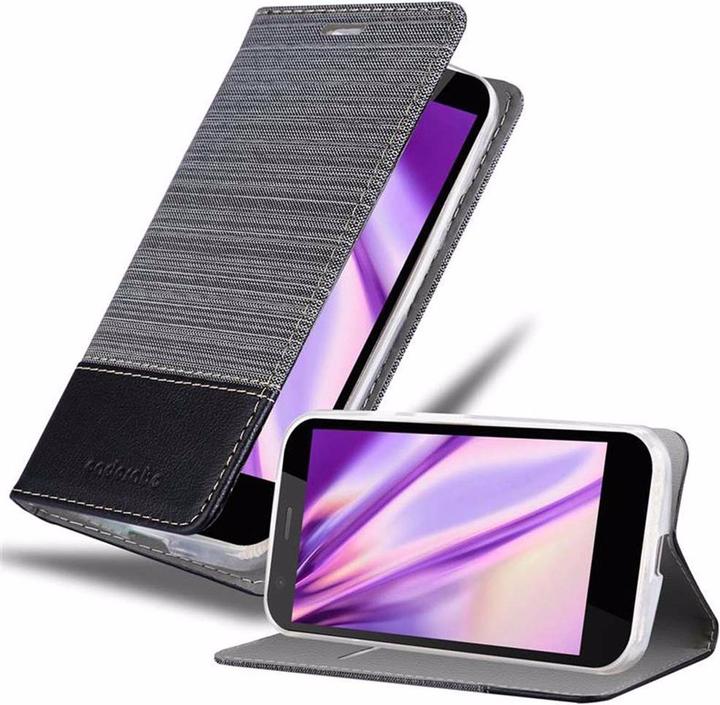 Produktbild Cadorabo Book Jeans Optik Cover (Motorola Moto G2 (2nd Gen))