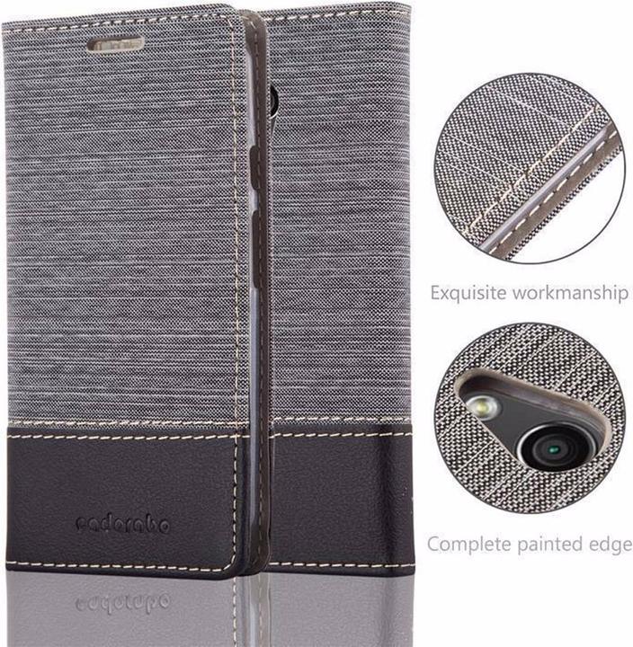 Produktbild Cadorabo Book Jeans Optik Cover (Motorola Moto G2 (2nd Gen))