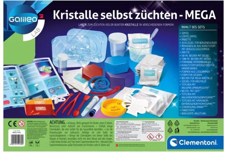 Actual product image Clementoni Grow your own crystals Mega