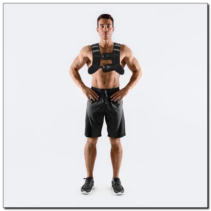 Produktbild HMS Trainingsweste mit 5 kg Neoprengewichten KTO05 (1 x 5 kg)